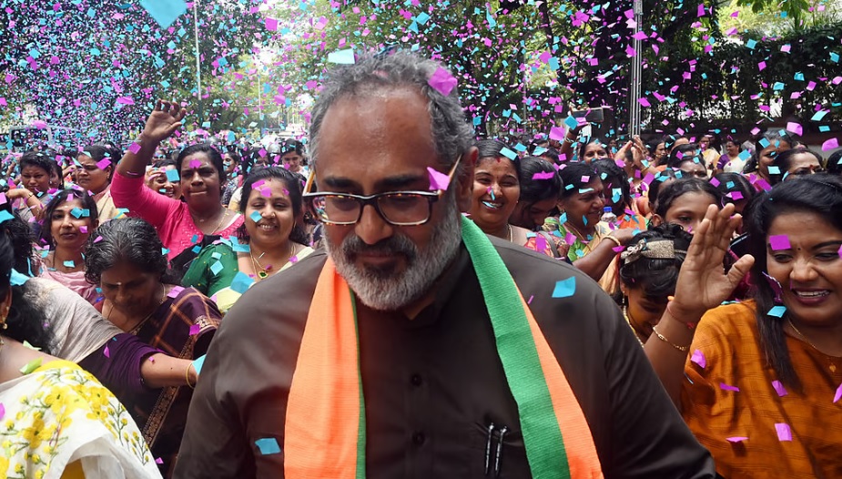 രാജീവ് ചന്ദ്രശേഖർ ബിജെപിയുടെ പുതിയ സംസ്ഥാന അധ്യക്ഷൻ