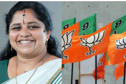 കൊട്ടാരക്കരയില്‍ കോണ്‍ഗ്രസ് സ്ഥാനാര്‍ഥിയായി മത്സരിച്ച ആര്‍ രശ്മി ബിജെപിയിലേക്ക്.